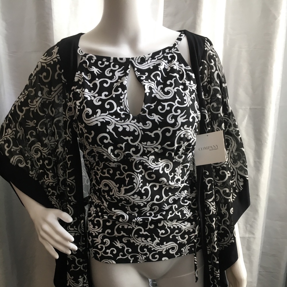 Swim Suit Tankini and Matching Coverup NWT